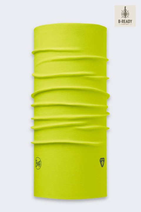 Komin Buff Safety Thermonet Solid Yellow