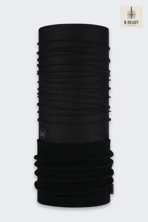 Komin Wielofunkcyjny Buff Safety Polar Solid Black