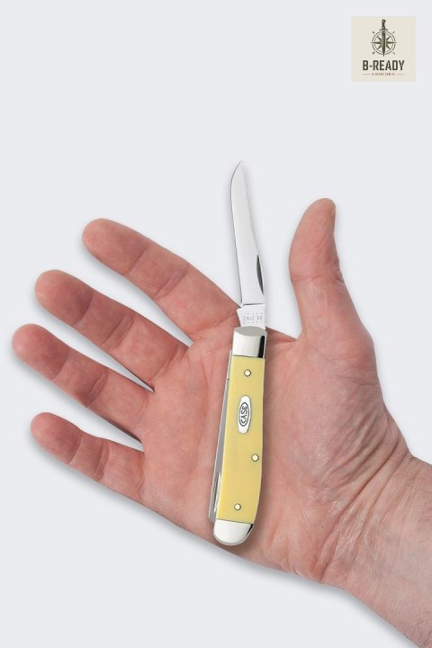 Nóż Składany Case Mini Trapper SS Yellow