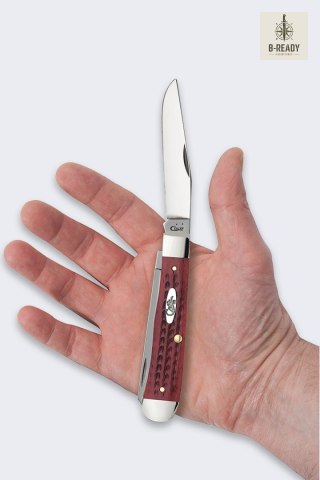 Nóż Składany Case Pocket Worn Trapper SS Old Red