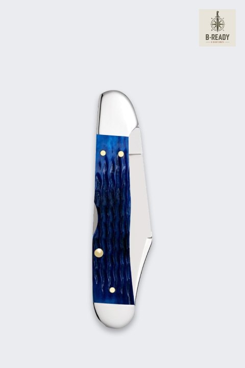 Nóż Składany Case Rogers Mini Copperlock SS Blue