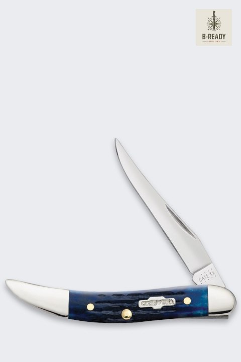 Nóż Składany Case Rogers Mini Trapper SS Blue Bone