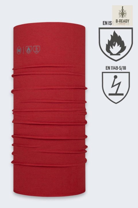 Ognioodporny Komin Buff Safety FR Flame Red