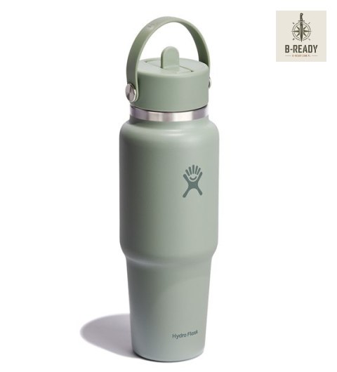 HF-Butelka 32oz Wide FlexStraw Travel Bottle Agave