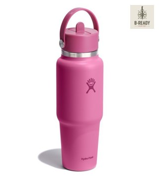 HF-Butelka 32oz Wide Flex Straw Travel Bottle Reef