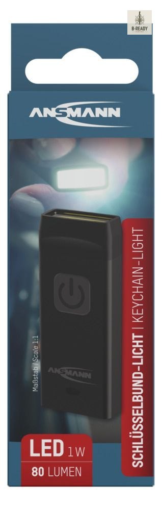 Brelokowa latarka Ansmann KL80R USB 80 lm aku