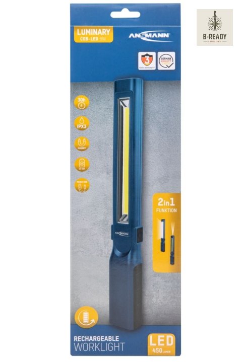 Lampa warsztatowa Ansmann WL450R450 lm aku