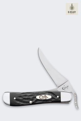 Nóż Składany Case Jigged Rough Black Russlock SS B