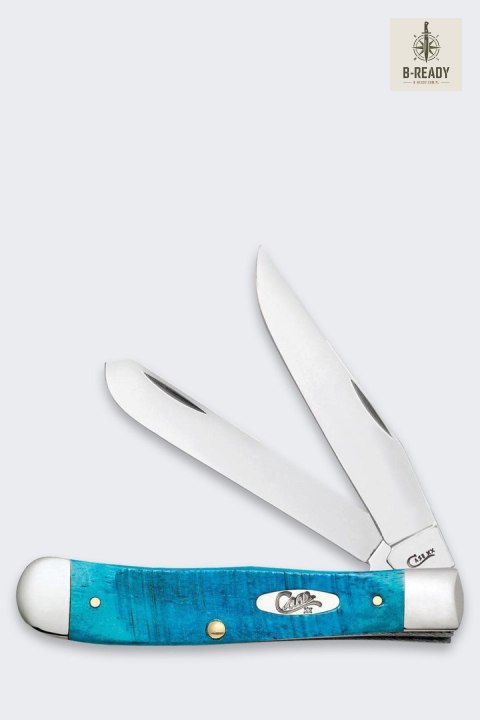 Nóż Składany Case Trapper SS Caribbean Blue Bone