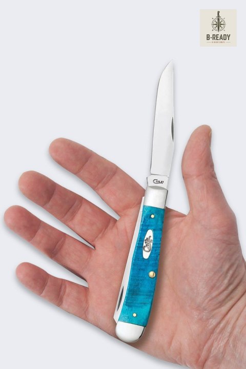 Nóż Składany Case Trapper SS Caribbean Blue Bone