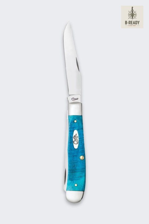 Nóż Składany Case Trapper SS Caribbean Blue Bone