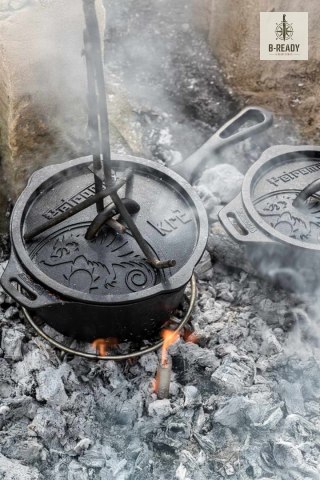 Żeliwny Rondelek z Pokrywką Petromax 20 L