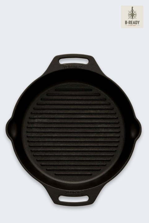 Grillowa Patelnia Żeliwna z Uchwytami Petromax 30