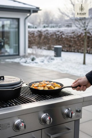 Patelnia Żeliwna z Rączką Petromax Essential 30 Cm