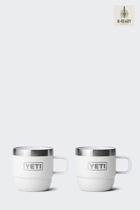 Kubek Yeti Rambler Espresso 177 ml 2 szt WHITE