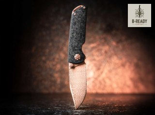 Nóż Boker Solingen M4 Sherman Damast Rose Gold