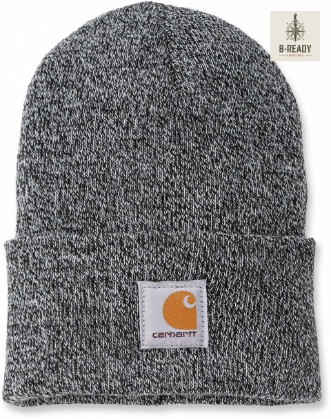 Czapka Carhartt Acrylic Beanie Black/White