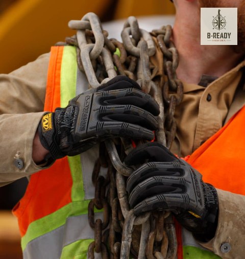 Rękawice Mechanix MPact BLACKGREY