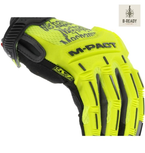 Rękawice Mechanix HiViz MPact HIVIZ YELLOW
