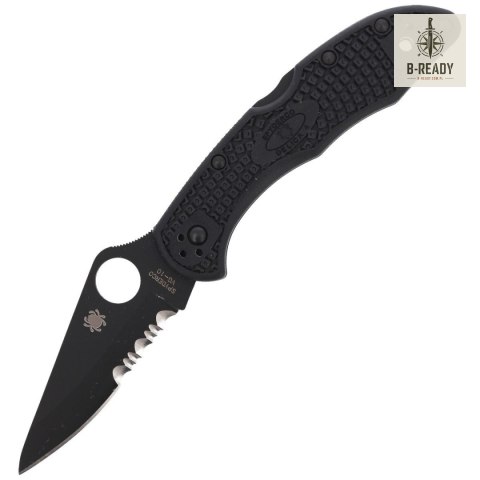 Nóż Spyderco Delica 4 FRN Black/Black Blade (C11PSBBK)