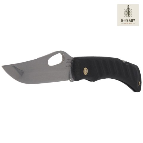 Nóż składany Mikov Crocodile Clip Point Black ABS, Mirror (243-NH-1/B BLK)