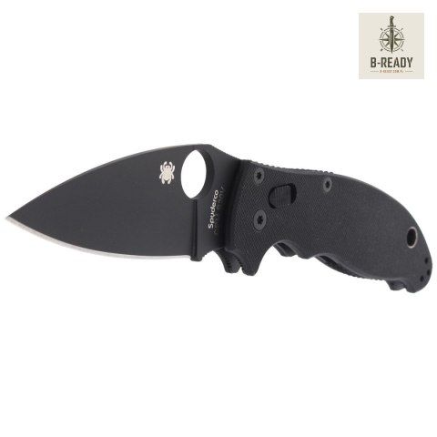 Nóż składany Spyderco Manix 2 G-10 Black / Black Blade (C101GPBBK2)
