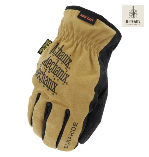 Rękawice Mechanix Durahide Driver E6360 Black/Tan