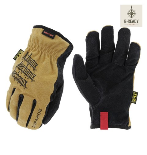 Rękawice Mechanix Durahide Driver E6360 Black/Tan