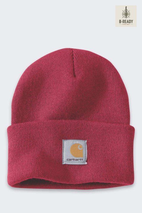 Czapka Carhartt Knit Cuffed Beanie Industry Red
