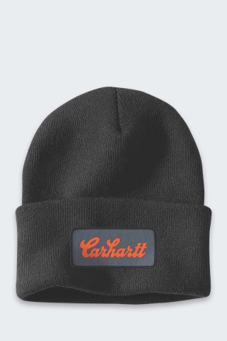 Czapka Carhartt Script Patch Beanie Black