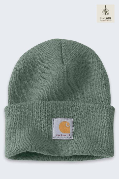 Czapka Carhartt Knit Cuffed Beanie GREEN SLATE