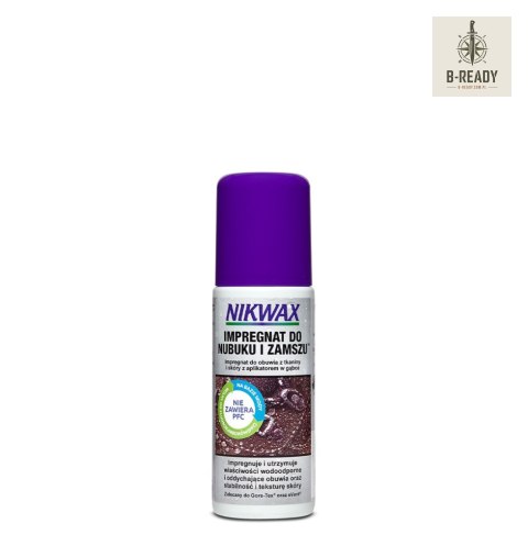 Impregnat Do Nubuku i Zamszu Nikwax 125 ML