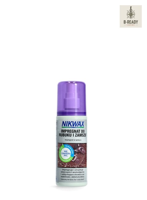 Impregnat Do Nubuku i Zamszu Nikwax Spray 125 ML