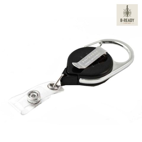 KEY-BAK - Retraktor Retract-A-Badge ID w Carabiner