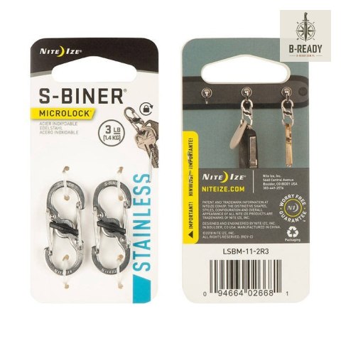 Karabinek Nite Ize S-Biner MicroLock 2Pack