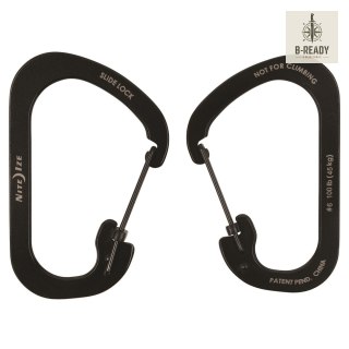 Karabinek Nite Ize Sidelock Carabiner 6 Black