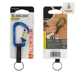 Nite Ize Karabinek SlideLock Key Ring Aluminum Nie