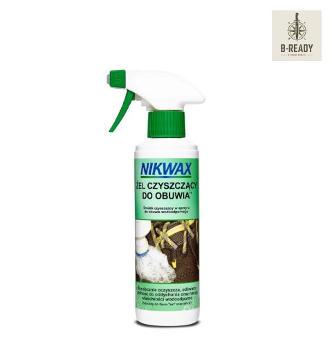 Żel Czyszczący do Obuwia Nikwax Spray300 ML