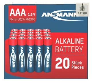 Baterie alkaliczne Ansmann AAA LR03 20 szt