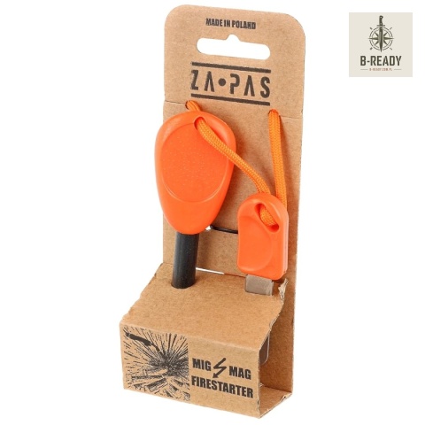 Krzesiwo Za-Pas Mig-Mag Orange Fire Starter Pomarańczowe - Za-Pas