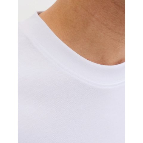 Jack&Jones koszulka t-shirt JJEBARRON TEE SS O-NECK NOOS 12298906 WHITE