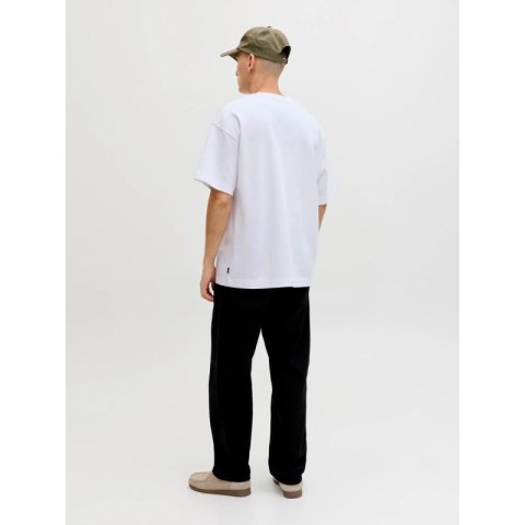 Jack&Jones koszulka t-shirt JJEBARRON TEE SS O-NECK NOOS 12298906 WHITE