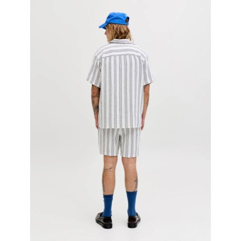 Jack&Jones męskie szorty JPSTJAIDEN COBA STRIPE JOG SHORTS REG SN 12274413 CLOUD DANCER/STRIPES