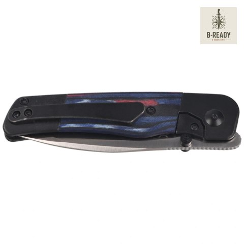 Nóż składany Kizer Coywolf Titanium / Reconstituted Wood, Satin S45VN Derek Sharon (Ki3685A2) Kizer Cutlery
