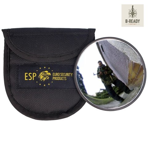 Lusterko taktyczne ESP Ø 92mm do pałki teleskopowej, etui (BMO-03 / BMH-03)