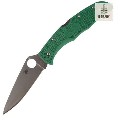 Nóż Spyderco Endura 4 FRN Green Flat Ground Plain (C10FPGR)