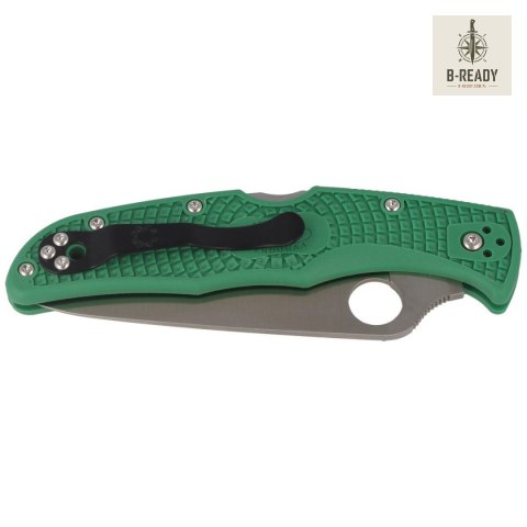 Nóż Spyderco Endura 4 FRN Green Flat Ground Plain (C10FPGR)