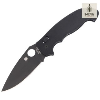 Nóż składany Spyderco Manix 2 XL Black G10, Black DLC CPM S30V by Eric Glesser (C95GPBBK2)