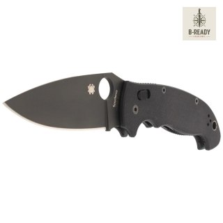 Nóż składany Spyderco Manix 2 XL Black G10, Black DLC CPM S30V by Eric Glesser (C95GPBBK2)