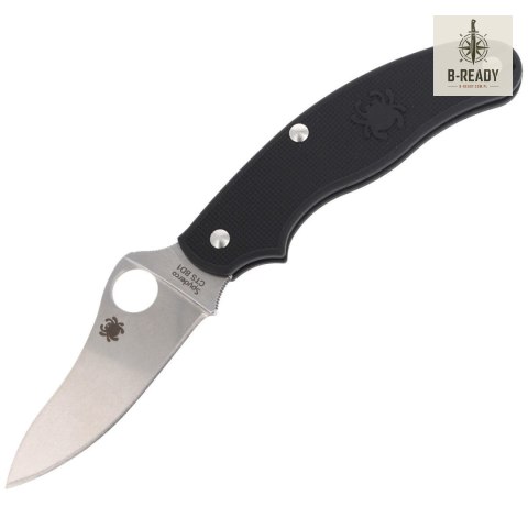 Nóż składany Spyderco UK Penknife Drop Point Black FRN, Satin CTS BD1N by Sal Glesser (C94PBK3)